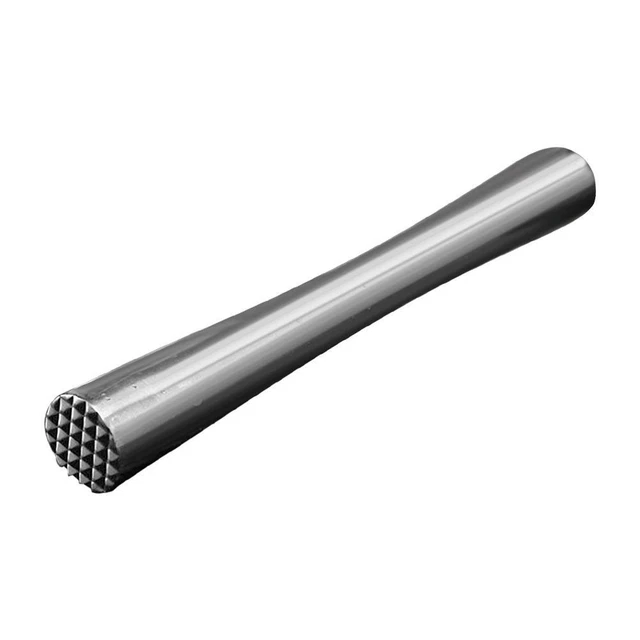 Herramienta de vajilla trituradora de hielo trituradora de cóctel de acero (185x24 mm)