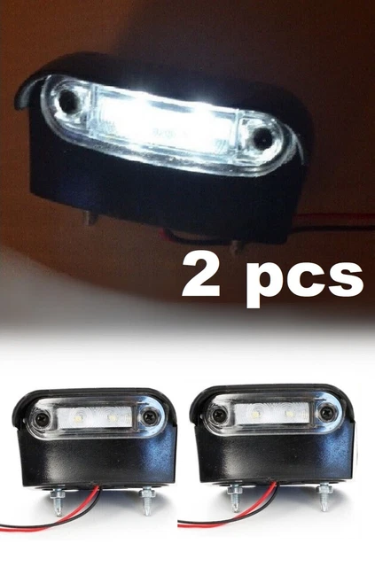 Luci Di Chiarimento LED 12/24V 4x Anteriori Per Camion Rimorchio Mercedes Scania