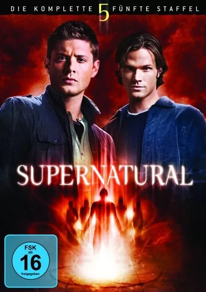 Supernatural: Staffel 5 - Jared Padalecki,Jensen Ackles,Misha Collins 6 Dvd Neuf