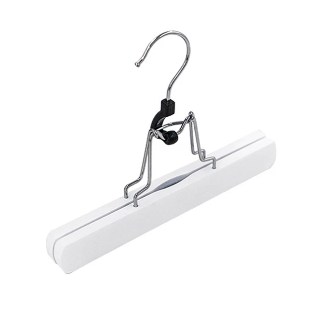 Wooden Pants Hanger Multi-purpose Sturdy Non Slip Skirt Hangers Load Bearing