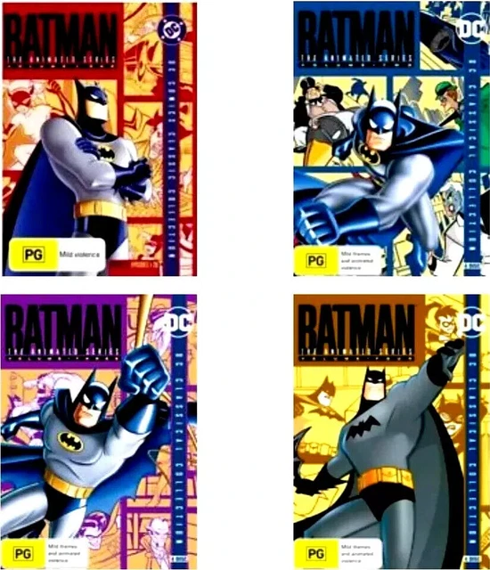 BATMAN - THE Animated Series: The Complete Collection | Volumes 1-4 ...