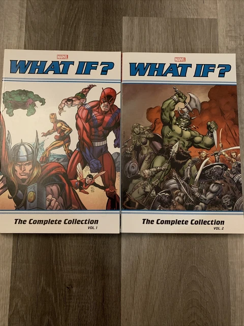 What If? Classic: The Complete Collection Vol 1-2 Marvel Epic TPB Lot