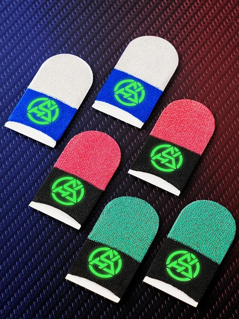 4 Finger Sleeves Per Gaming - Guanti Antiscivolo Per Smartphone E Tablet, Per PUBG E Altri Giochi - Foto 12