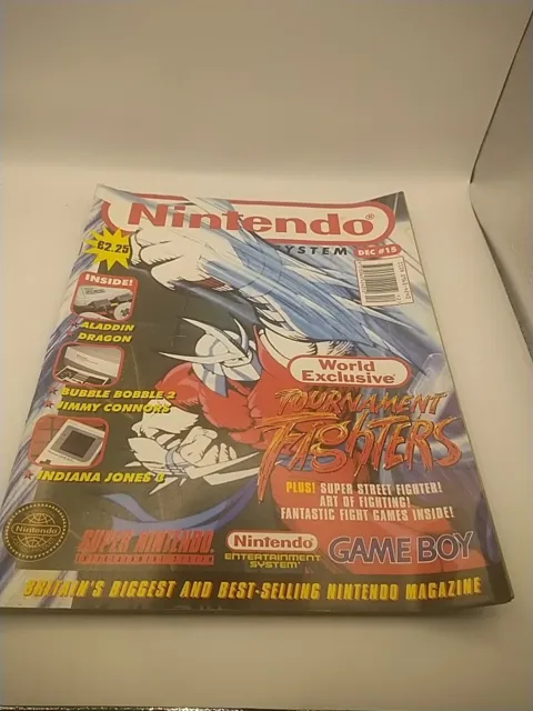 Issue 15 Nintendo Magazine System Magazine Tournament Fighters