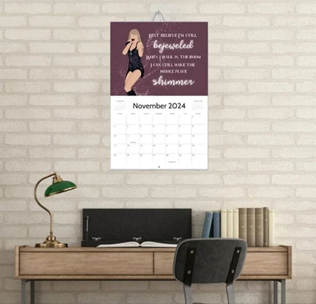 THE ERAS 2024 Calendar Taylor Swift The Eras Tour Calendar For Fans