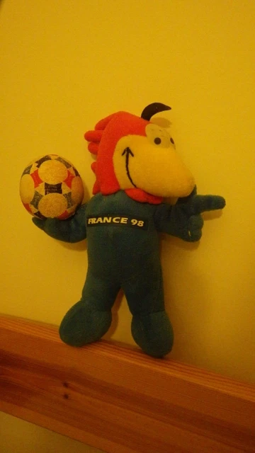 Banane Vintage France 98 – Bleu Marine Avec Mascotte Footix – Coupe Du Monde