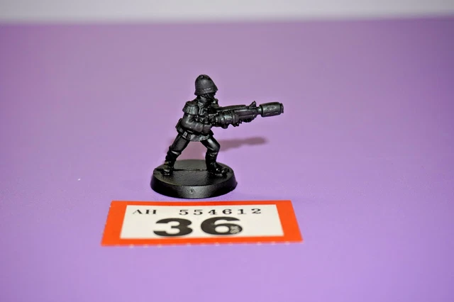 RARE METAL IMPERIAL Guard Preacher Warhammer 40k 40,000 Games Workshop