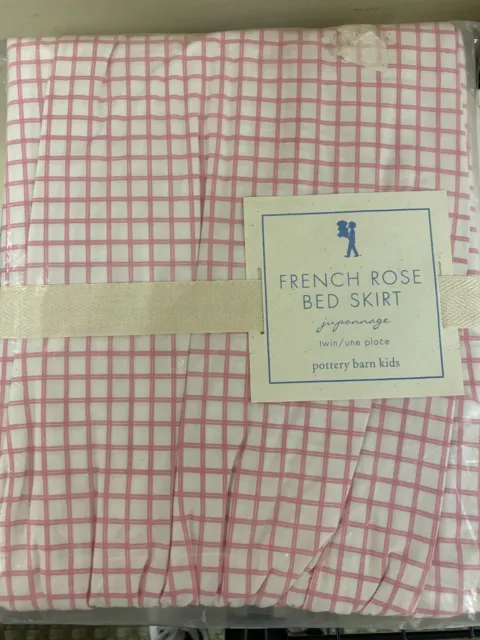 Artículos para el hogar: Nuevas sin etiquetas Faldas Cerámica Granero Niños Cama Rosa Francesa Doble Rosa/Blanca