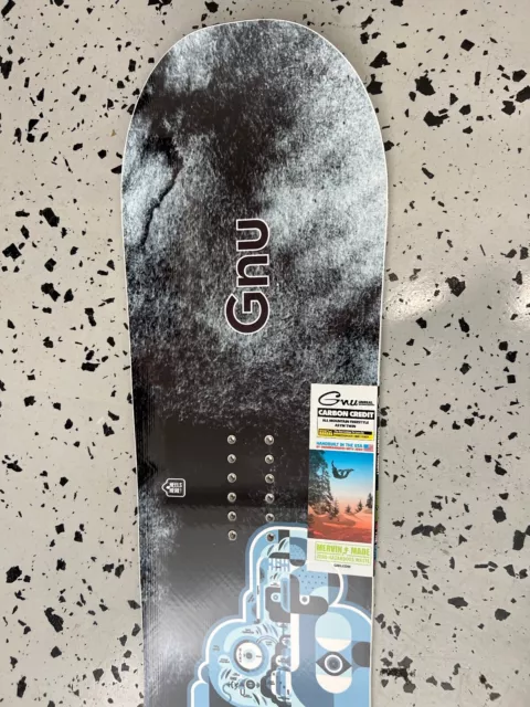 GNU Carbon Credit 153CM NEW Snowboard Mervin Item 20SN004 2