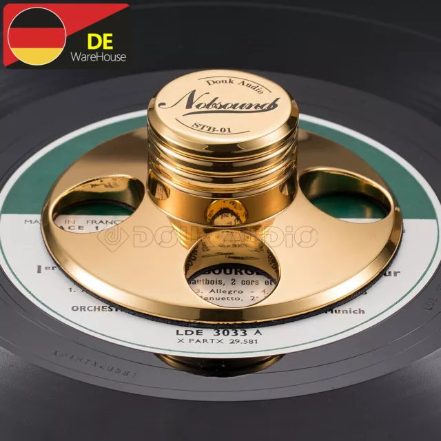 Nobsound Copper LP Vinyl Turntable Disc Stabilizer Plattengewicht Record Weight