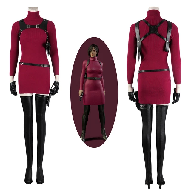 Resident Evil 4 Remake Ada Wong Costume Cosplay Suit