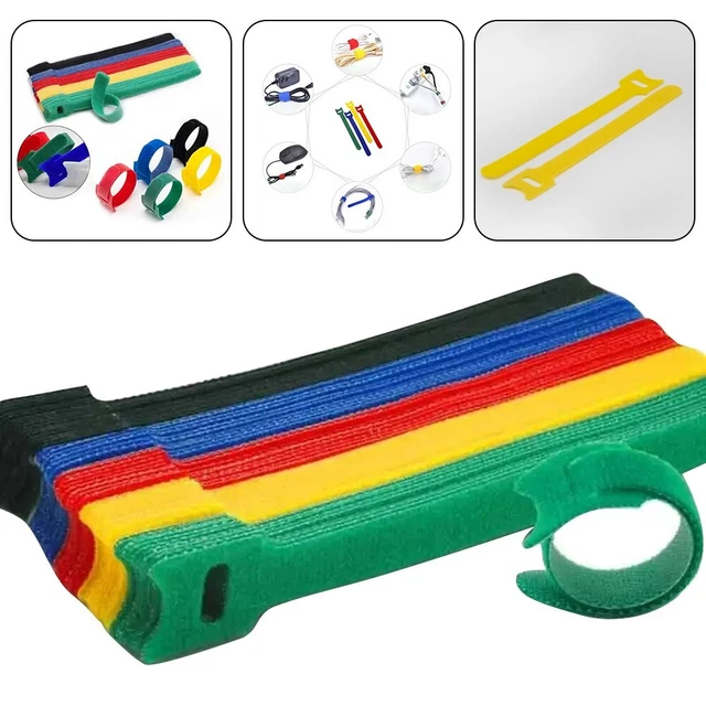Brandneu Kabelbinder Abnehmbar 50/100 Stücke Breite Anwendung Komfortabel