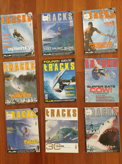 Tracks Surfing Magazines Surf  2000  12 Issues $4-$5