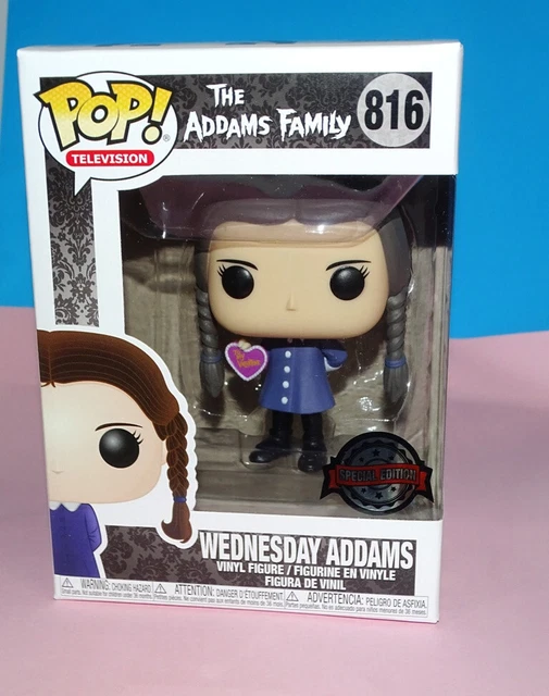 Funko Pop! The Addams Family #816 Wednesday Addams   EXCLUSIVE +P/prot