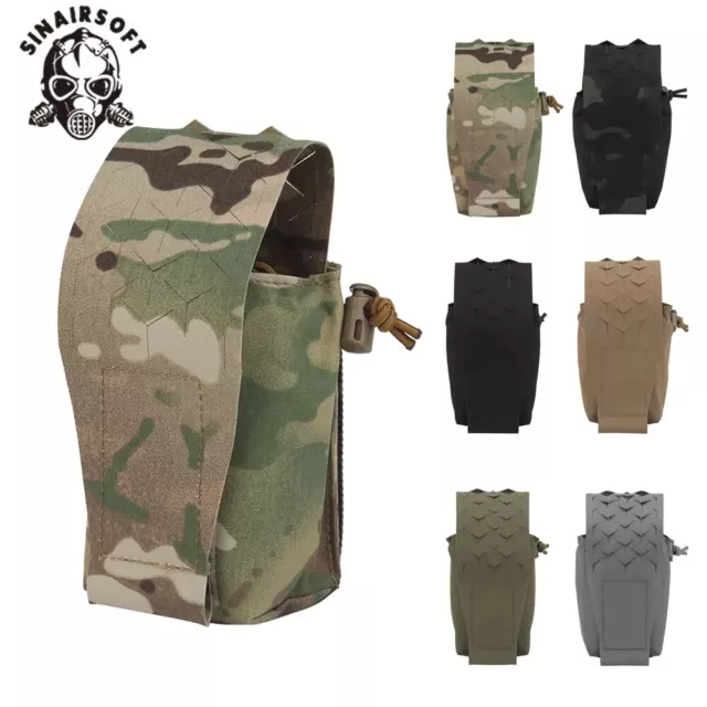 SPUD Tactical Double 5.56 7.62 Mag Pouch Molle Radio Bag Laser-cut Storage Pack