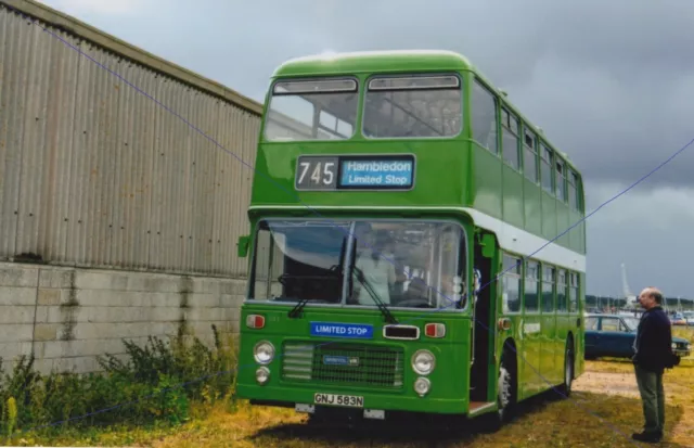 Bus Photo Southdown Photograph 583 Bristol Vr Picture Gnj583N Ex Brighton & Hove