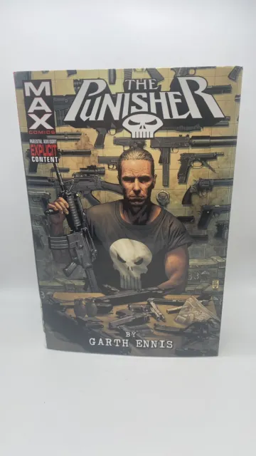Punisher MAX by Garth Ennis Omnibus Vol. 1 Marvel OOP Used (Read Once) Hardcover