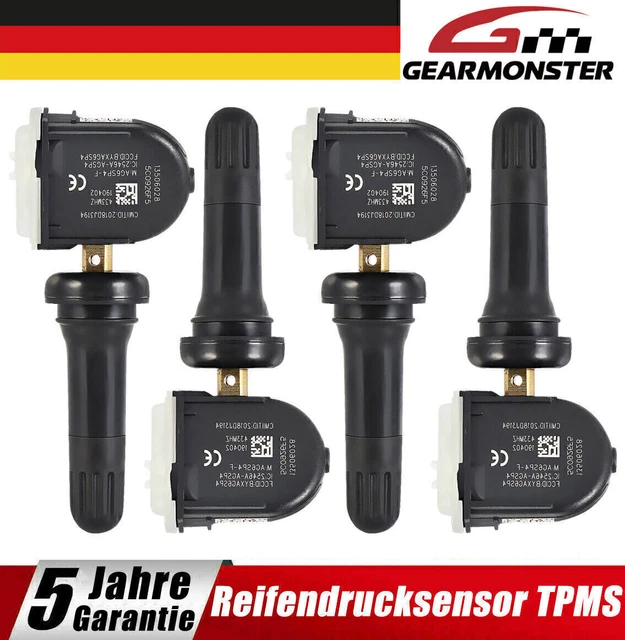 4X REIFENDRUCKSENSOR RDKS Für Opel Astra J K Corsa E D 13506028 EUR 43