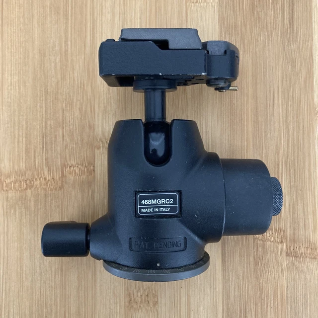 Manfrotto 468MGRC2 ROTULE BALL MAGNESIUM HYDROSTATIQUE + tete de rechange