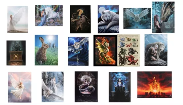 Large Canvas Prints By Anne Stokes/Lisa Parker, Gothic, Animal, Pagan, Mystical