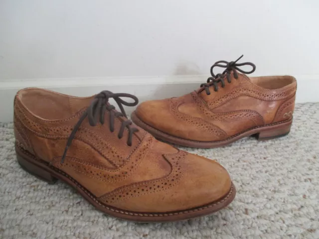 Bed Stu Lita Oxford Cobbler Series Wingtip Shoes Size 9