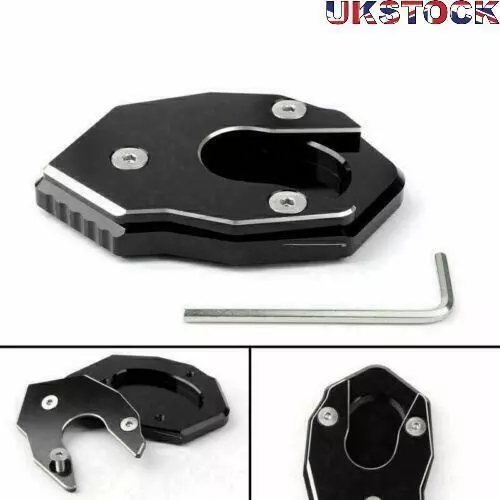 Kickstand Side Plate Stand Extension Pad For Kawasaki Z1000 Z800 ZX-10R ER6F UK1