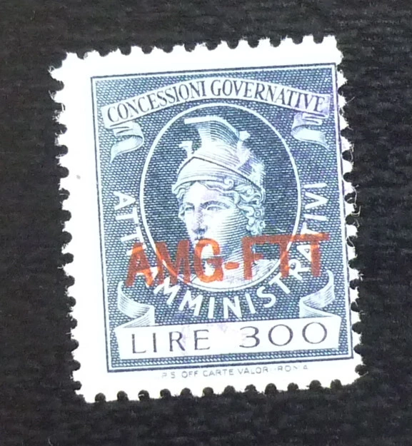 Trieste - Italy - Yugoslavia - AMG FTT Revenue Stamp - 300 Lire A20