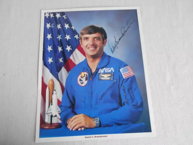 Shuttle NASA Litho original signiert Daniel Brandenstein Space