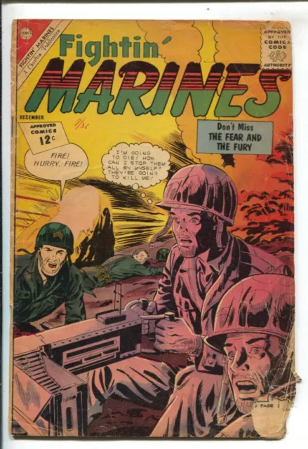 Fightin' Marines #50 1962-Charlton-Luzon-WWII-FR/G