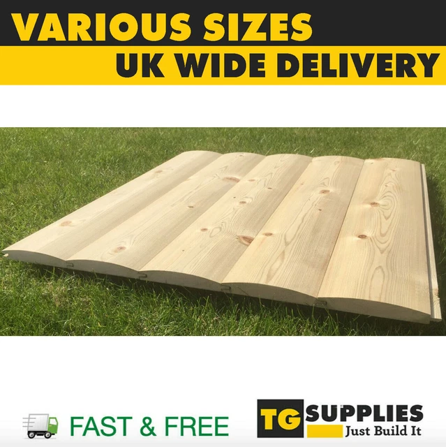 Log Lap Timber Cladding FOR SALE! - PicClick UK