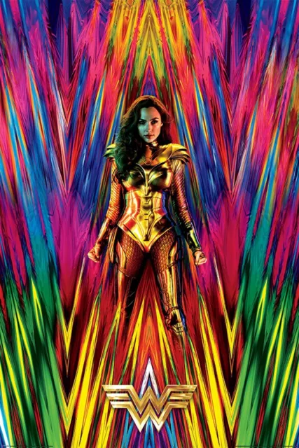 Wonder Woman 2017 Movie Poster 24x36 Borderless Glossy 17187