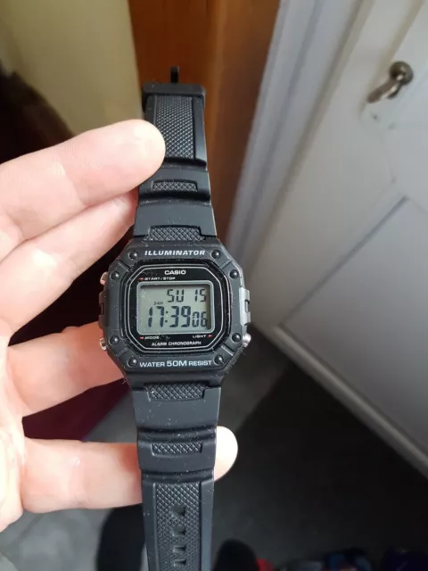 Casio illuminator top w218h