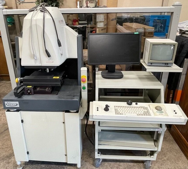 Veeco Wyko NT3300 Optical Profiler Profilometer System w/2 monitors and keyboard