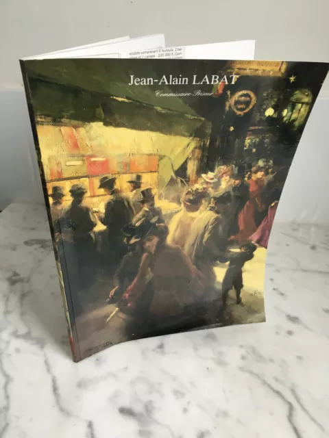 Catálogo De Venta Jean-Alain Labat Pizarras Muebles Proyectos De de Arte 1987