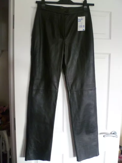 Ladies leather trousers size 12 2025