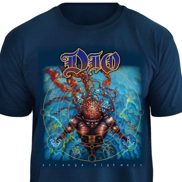 DIO STRANGE HIGHWAYS 1993 European Tour XL Adult Long Sleeve T