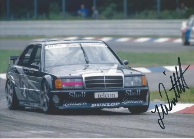 Joachim Winkelhock - Mercedes 190 E 2.5-16 Evo - DTM - 1988 - orginal signiert!