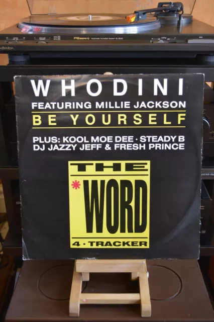 Whodini - Be Yourself - UK 12" Vinyl - 1987 - Jive  /E380