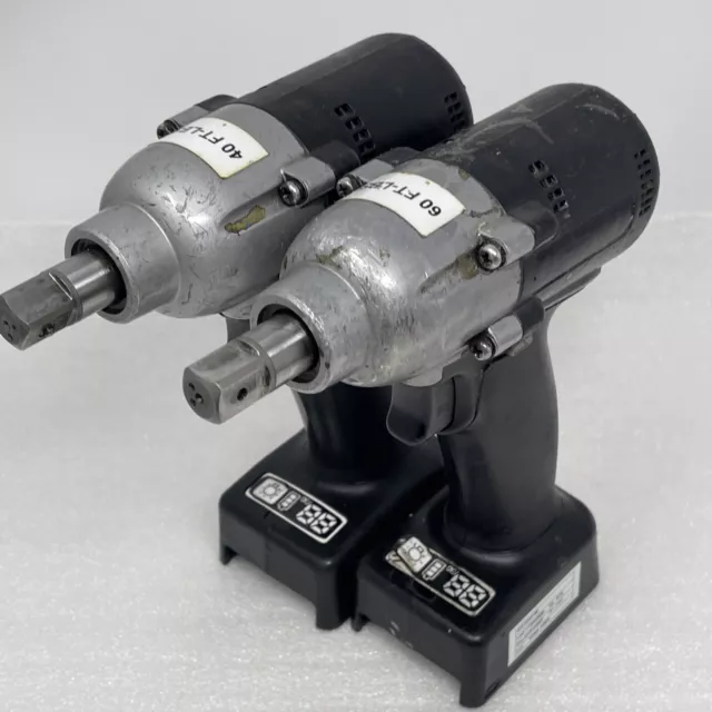 Lot Of (2) Panasonic 14.4V Pulse Impact Torque Wrenches, 25-100NM