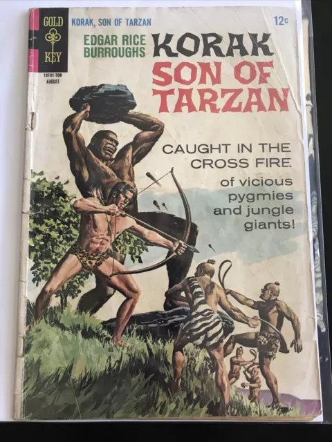 Korak Son of Tarzan Gold Key Comics As pictured