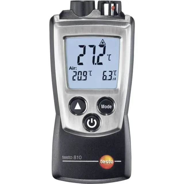 Thermomètre infrarouge testo 810 Optique 6:1 -30 - +300 °C mesure par contact