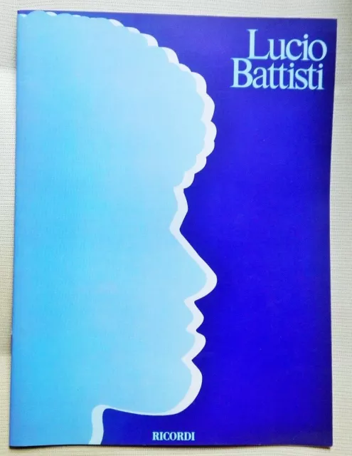 LUCIO BATTISTI Lucio Battisti HITS Spartito Musicale Ricordi