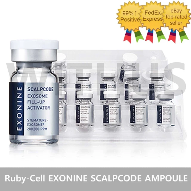 RUBY-CELL EXONINE DERMACODE SNOW INFUSIN 6 ml x 18 Ampoule Set K