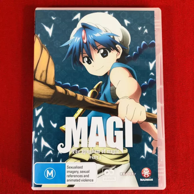 Magi: The Labyrinth of Magic: Season 1 2 3 (Vol.1 - 63 End) ~ All Region ~  New