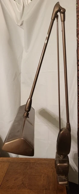 Vintage Dazor #2134 Industrial Floating Fixture Drafting Table Lamp-Works