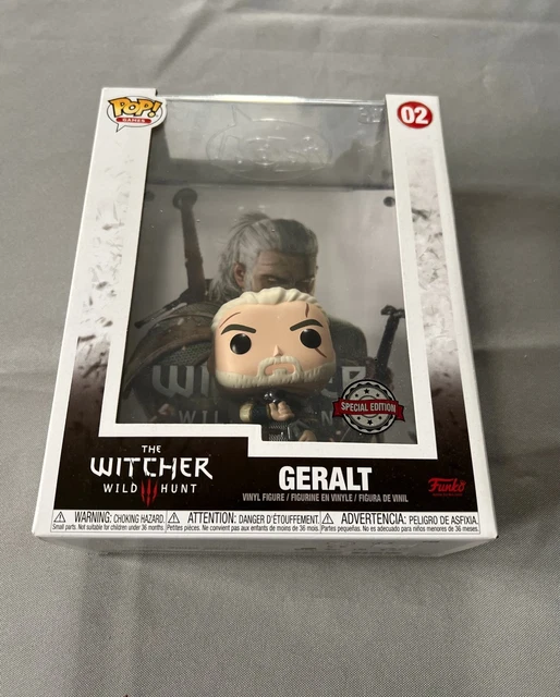 Funko Pop! Game Cover The Witcher GERALT #02 Special Edition (vinyle, Neuf)