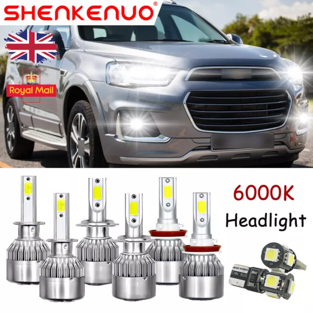 For Chevrolet Captiva 2006-18 Headlight Xenon White 50w Led Fog Side Light Bulbs