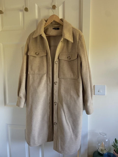 Blazer Pink Shacket Tesco Cream Shacket Tesco F&F Utility Shacket