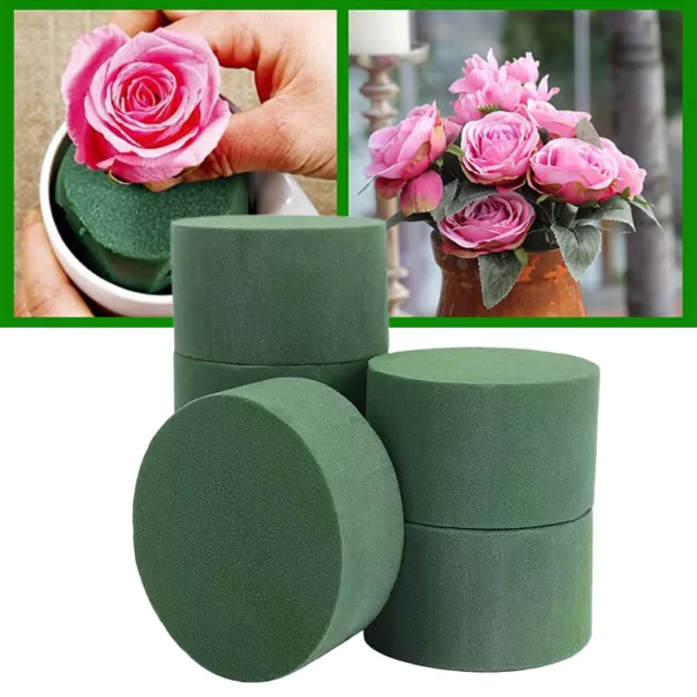 4Pcs Dry Floral Foam for Artificial Flowers Wet Floral Foam Bricks Grey  Florist Blocks for Flower Arrangement