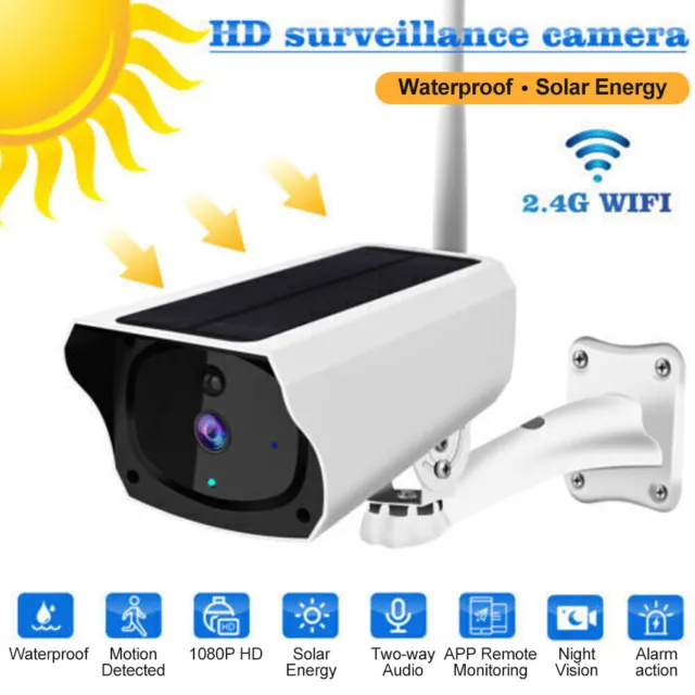 Solar Security IP Camera Battery Powered Outdoor Wireless WiFi CCTV PTZ Camera